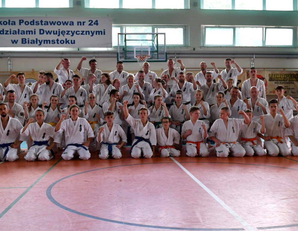 Europejski Obóz Karate Kyokushin IKO Nakamura w Białymstoku